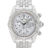 Side view of Breitling men's watch