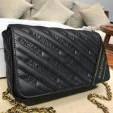 Sophisticated Vegan Leather Handbag - Versatile Everyday Design | Women's Designer-Inspired Purse #797 - back view (image 4) of designer-inspired handbag