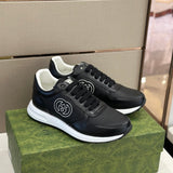 Gucci sneakers detailed view showing premium designer craftsmanship