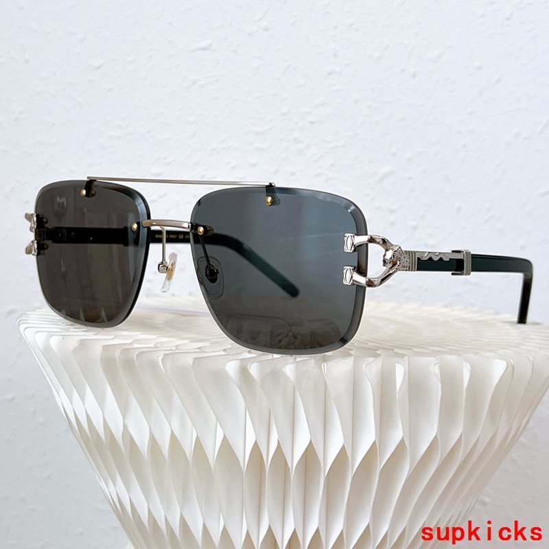Angled view of Cartier unisex sunglasses