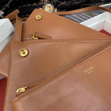 Top view of premium signature women's handbag – women's premium purse