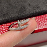 Angled view of Cartier unisex jewelry piece