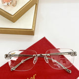 Angled view of Cartier unisex sunglasses