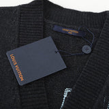 Side profile of Louis Vuitton luxury clothing with relaxed-fit cut
