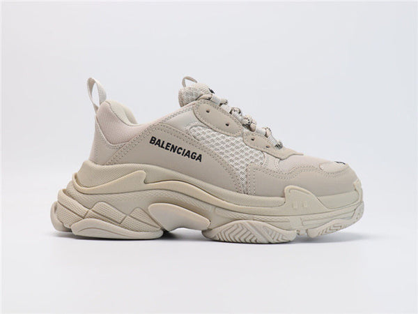 Balenciaga Camel Combat Boots - Side Profile View