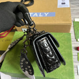 Top view of everyday-luxe sleek women's handbag – women's luxury accessory