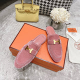 Hermes shoes Style 341 - front view, sleek modern silhouette