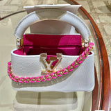  Polished everyday bag carried on shoulder