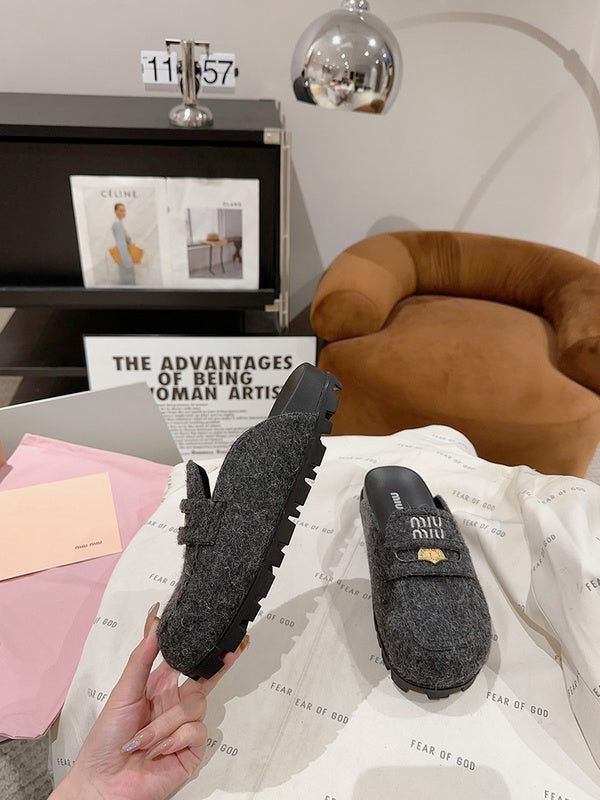 Miu Miu luxury shoes full view — premium authentic designer style