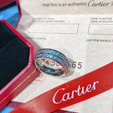 Side view of Cartier unisex jewelry piece