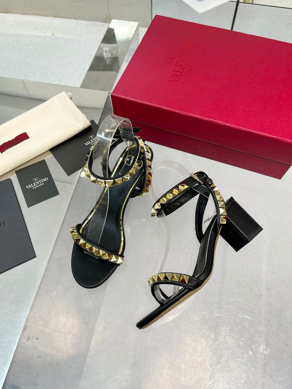 Valentino Garavani luxury shoes detail shot