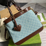 Front view of elevated structured women's handbag – women's designer-style accessory
