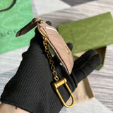 Side view of considered structured handbag