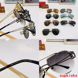 Lifestyle view of Cartier unisex sunglasses