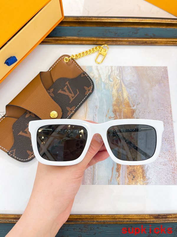 Full view of Louis Vuitton unisex sunglasses