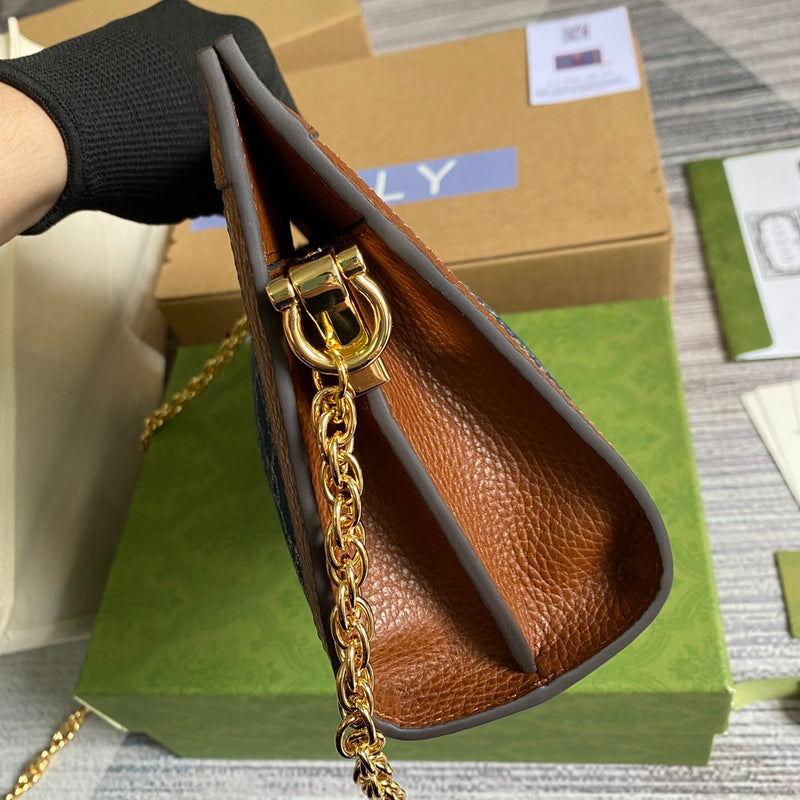 Top view of everyday-luxe sleek women's handbag – women's designer-style accessory