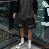 Side profile of Rhude luxury clothing with contemporary cut
