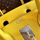 Close-up detail of graceful bag design