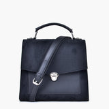 Ziva's Charm crossbody bag – side angle view (one versatile size)