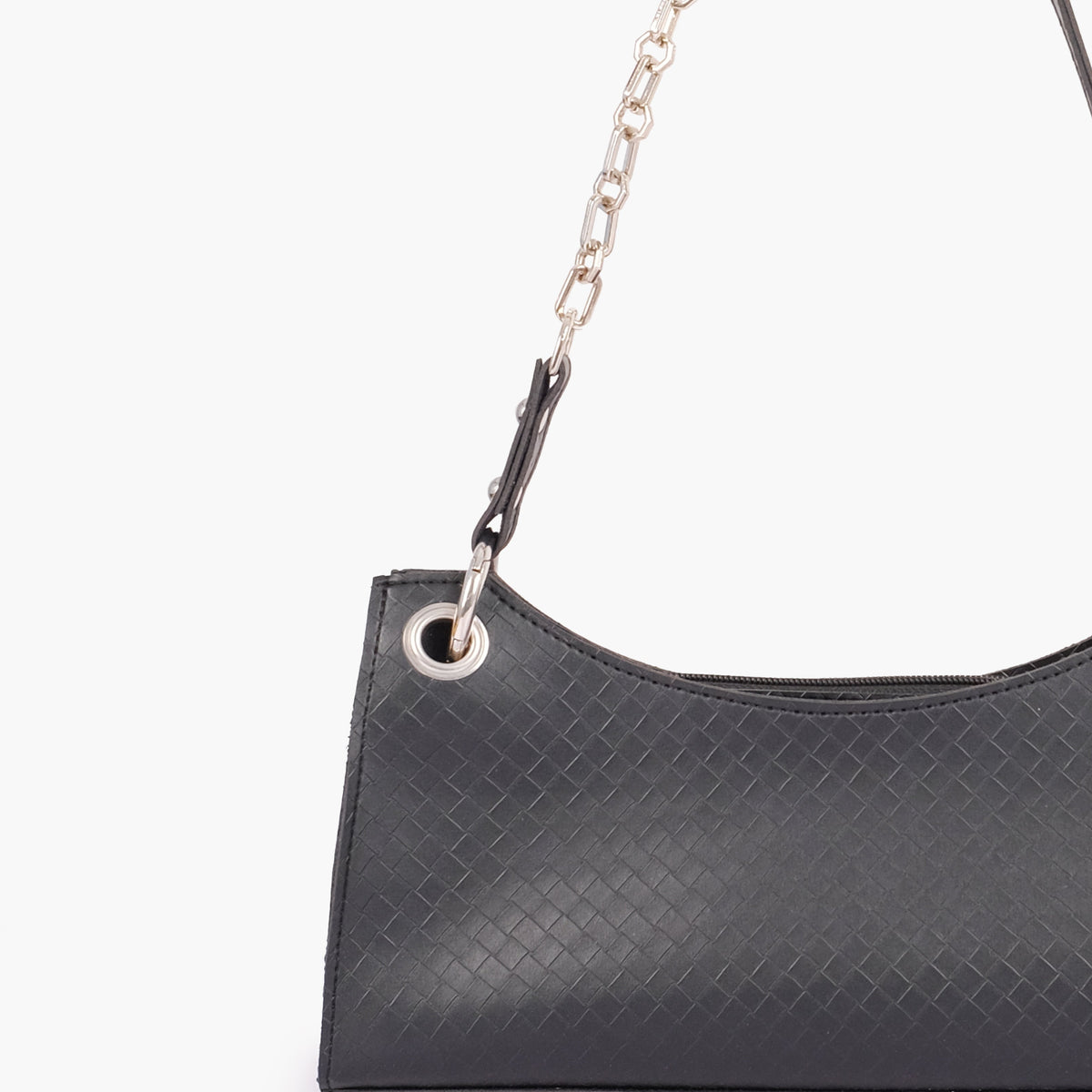 Ziva's Charm shoulder bag – close-up view (one versatile size)