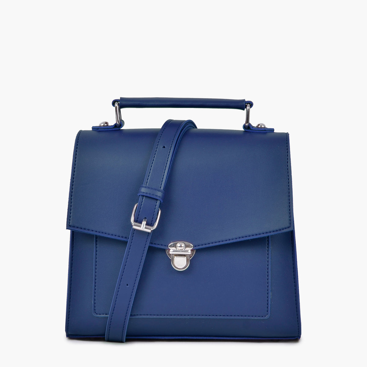 Ziva's Charm crossbody bag – side angle view (one versatile size)