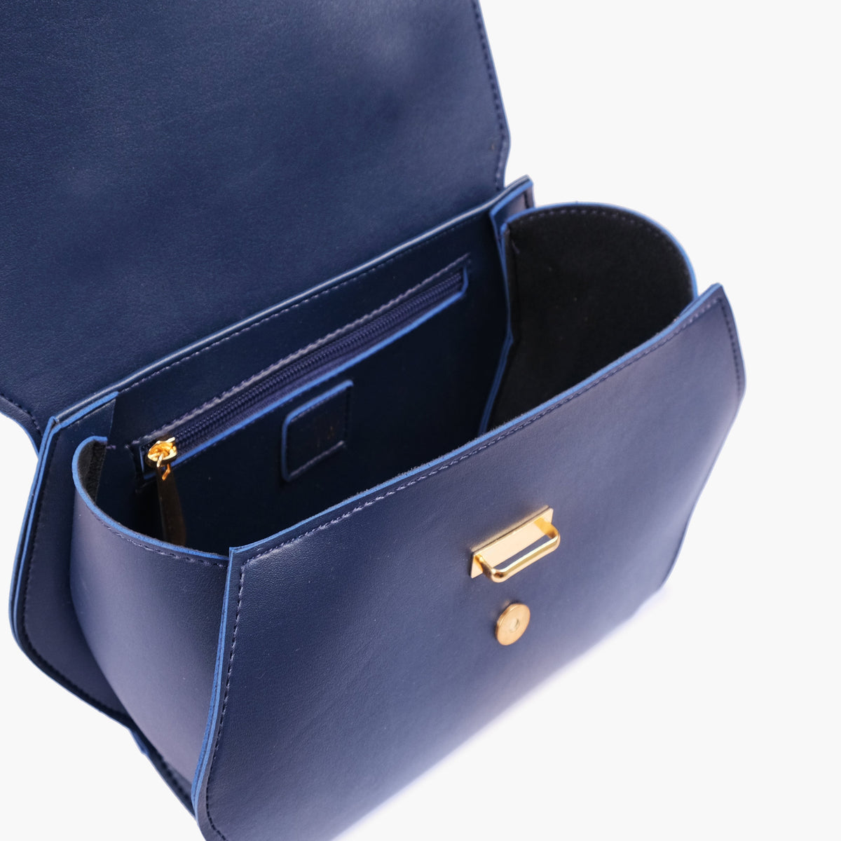 Ziva's Charm shoulder bag – back view (one versatile size)