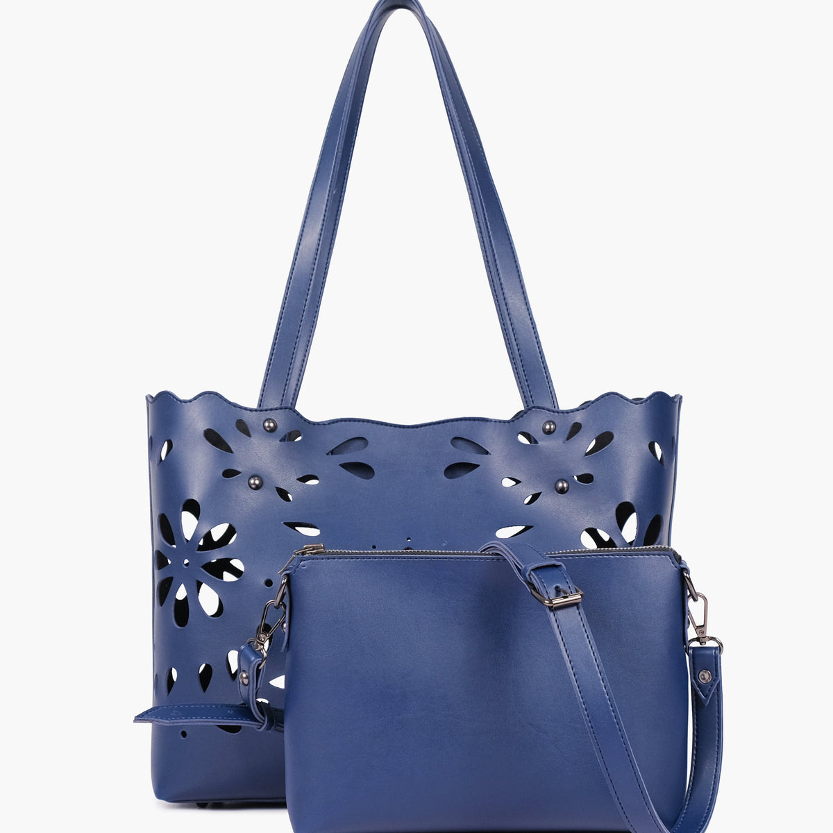 Ziva's Charm shoulder bag – front view (one versatile size)