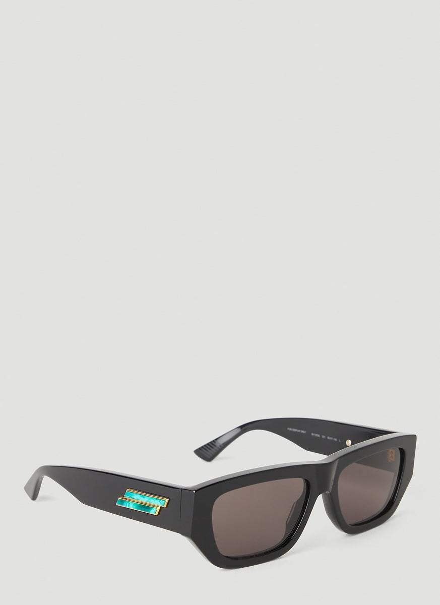 Bottega Veneta premium sunglasses detail and craftsmanship close-up