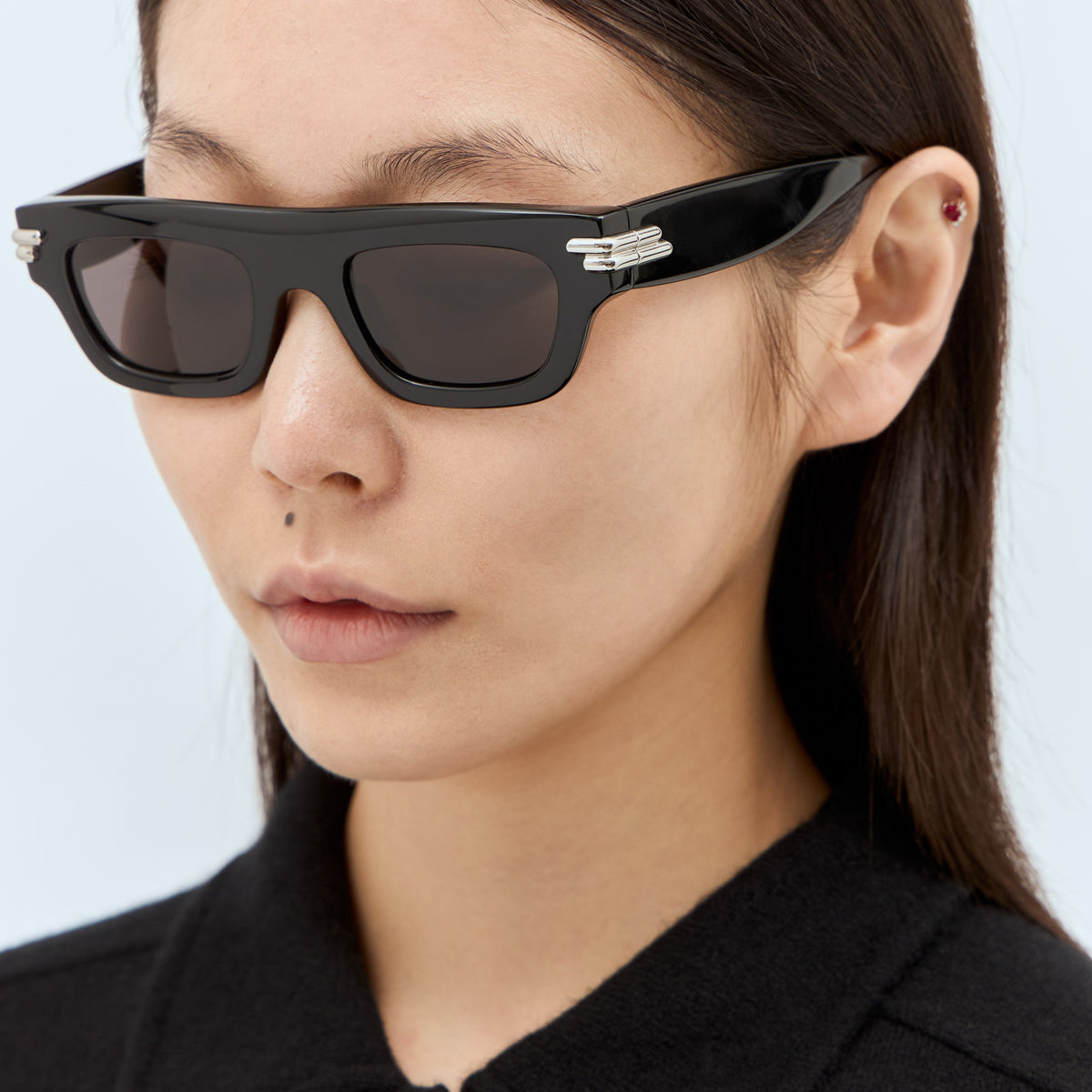 Bottega Veneta sunglasses luxury designer piece front view