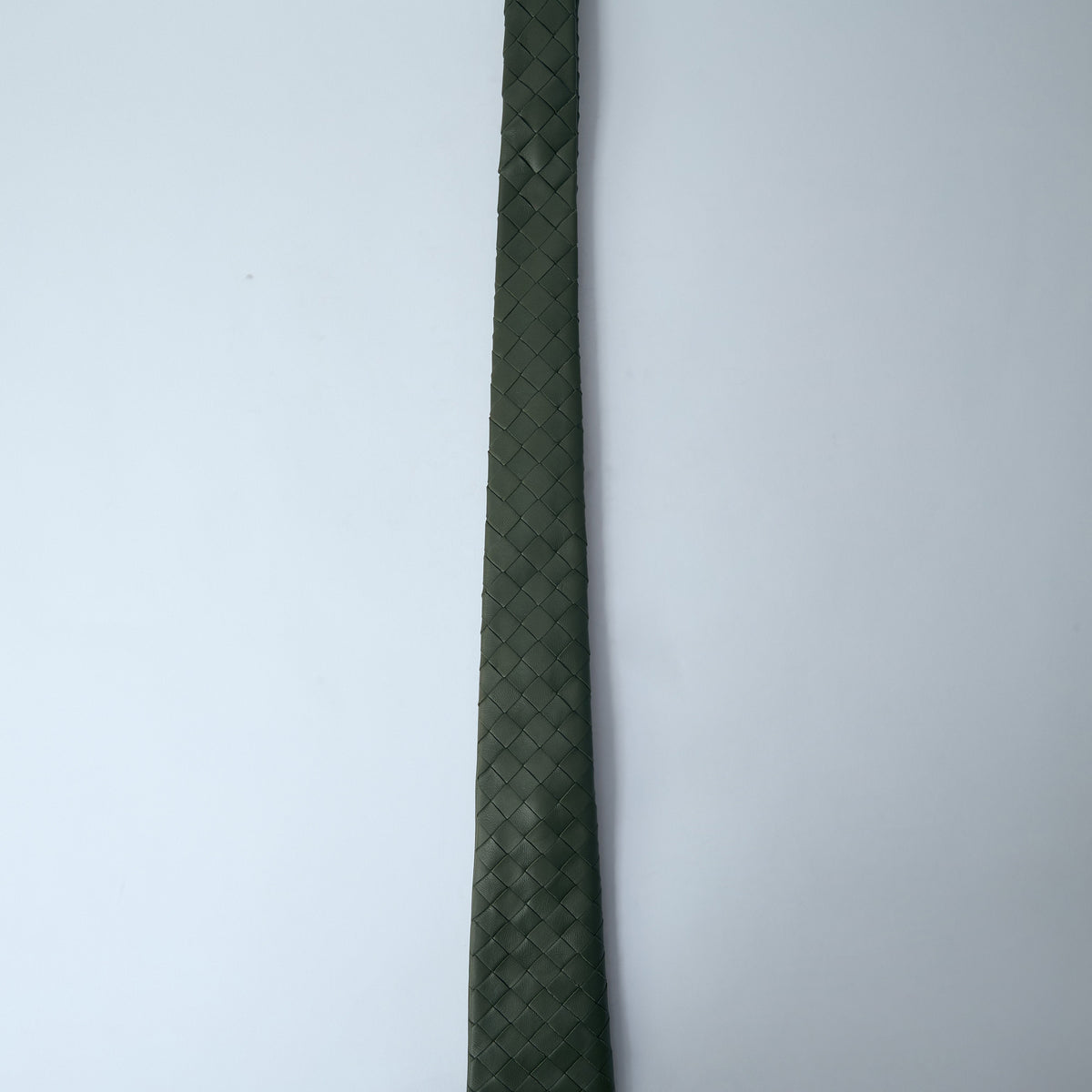 Bottega Veneta Ties? Bottega Veneta Men Braided Leather Tie Classic Designer Silk Tie