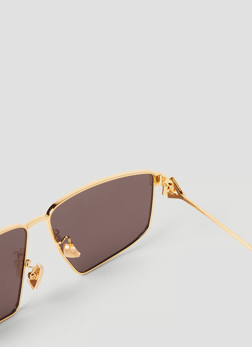 Bottega Veneta Sunglasses? Bottega Veneta Women Bv1223s Avaitor Sunglasses Luxury Designer UV Sunglasses