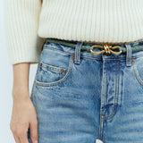 Bottega Veneta belts luxury designer piece front view