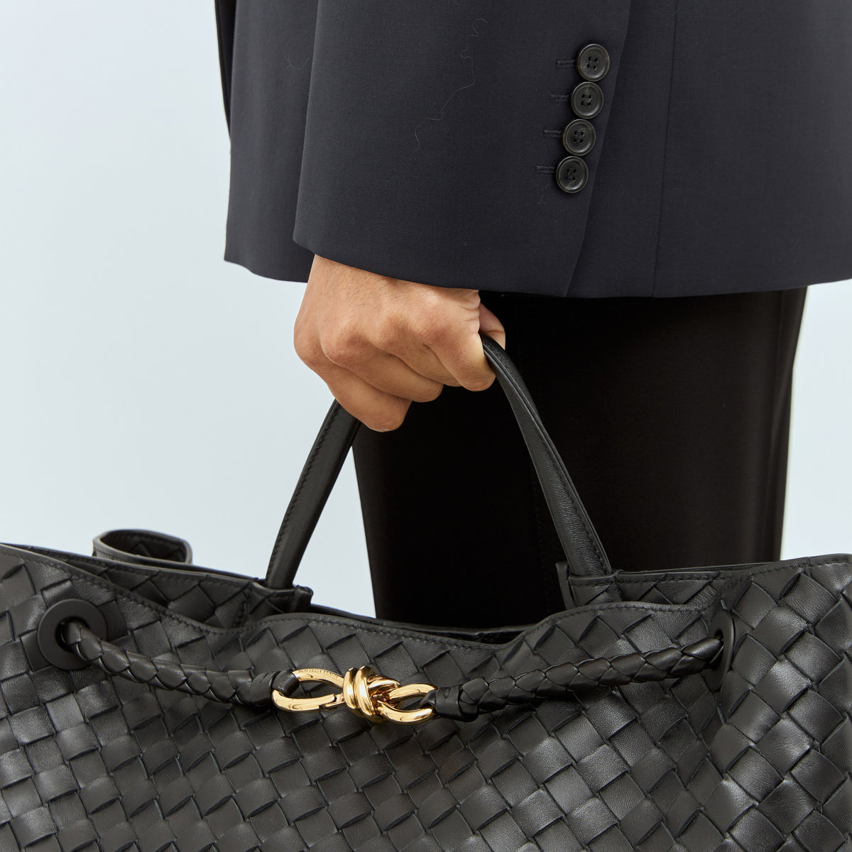 Bottega Veneta Bags? Bottega Veneta Women Large Andiamo Handbag Elegant Everyday Designer Handbag