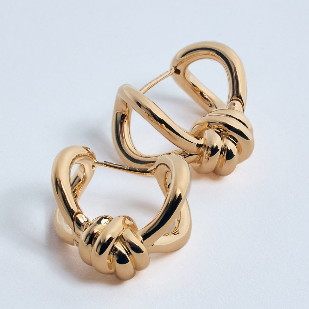 Bottega Veneta Jewellery? Bottega Veneta Women Knot Earrings Elegant Everyday Fine Jewellery