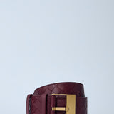 Bottega Veneta belts lifestyle shot premium designer piece