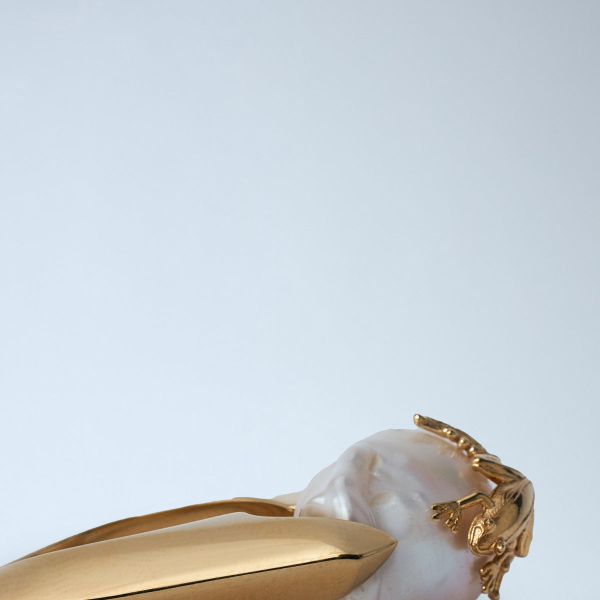 Close-up of Bottega Veneta miscellaneous hardware and fine stitching