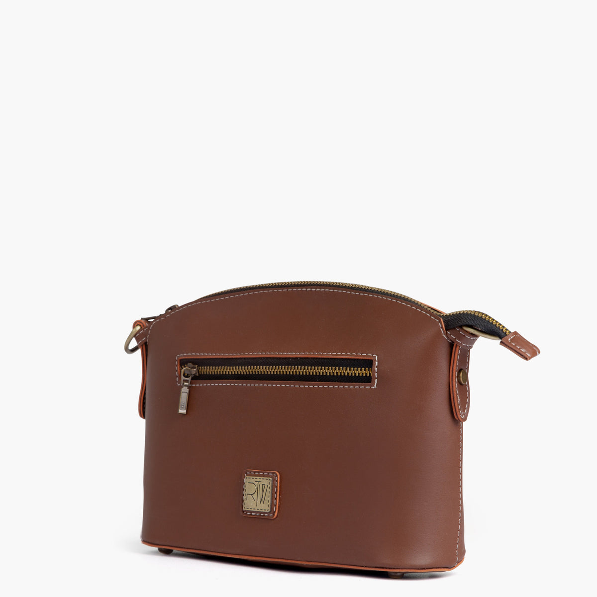 Ziva's Charm crossbody bag – side angle view (one versatile size)