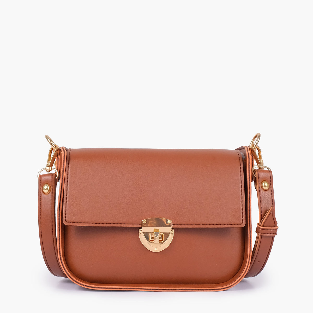 Ziva's Charm crossbody bag – close-up view (one versatile size)