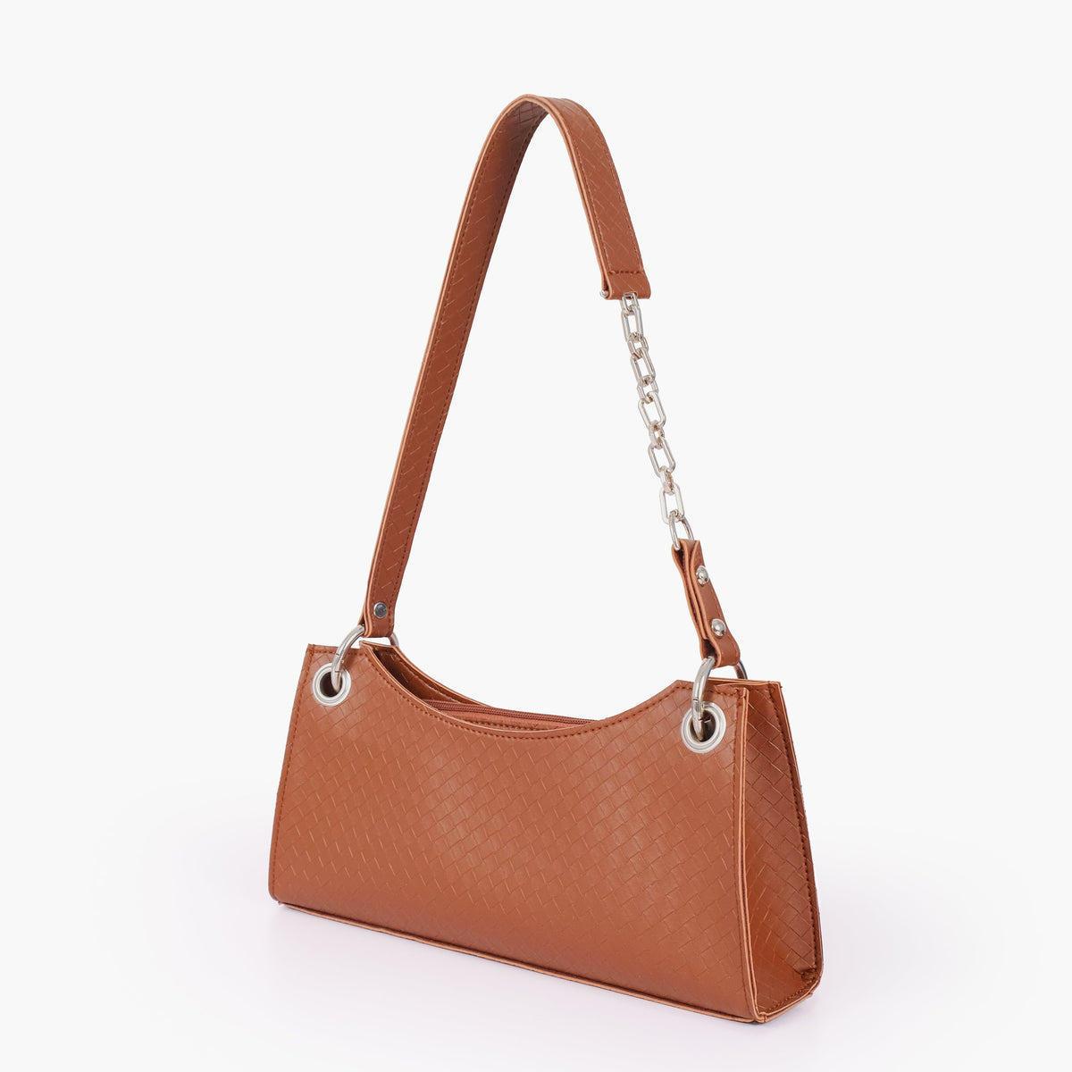 Ziva's Charm shoulder bag – front view (one versatile size)
