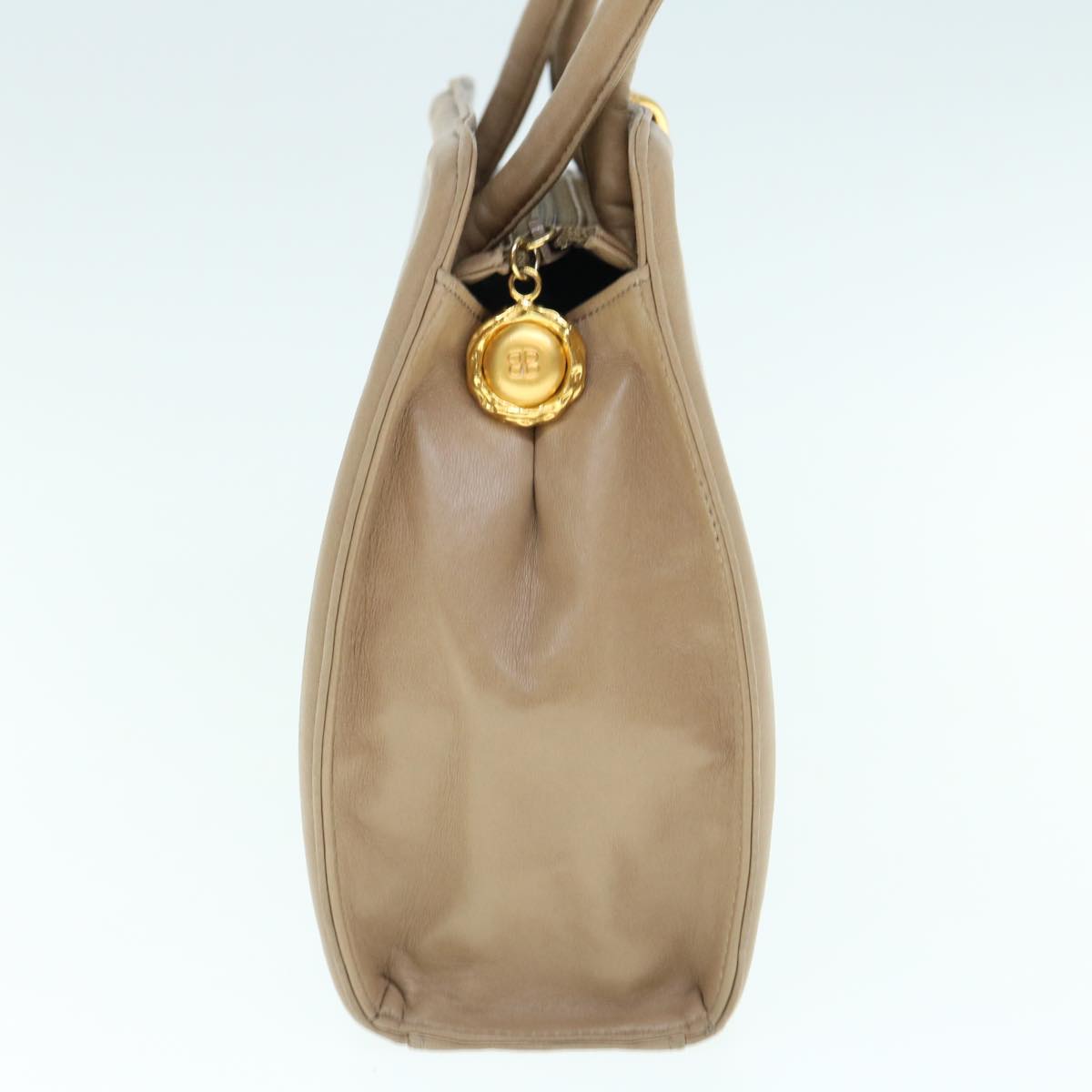 Balenciaga Hand Bag Leather Beige | Designer Luxury Handbag
