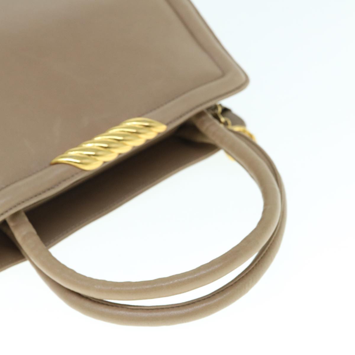 Balenciaga Hand Bag Leather Beige | Designer Luxury Handbag