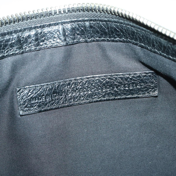 Balenciaga Clutch Bag Leather Black 535532 — Designer Clutch Bag