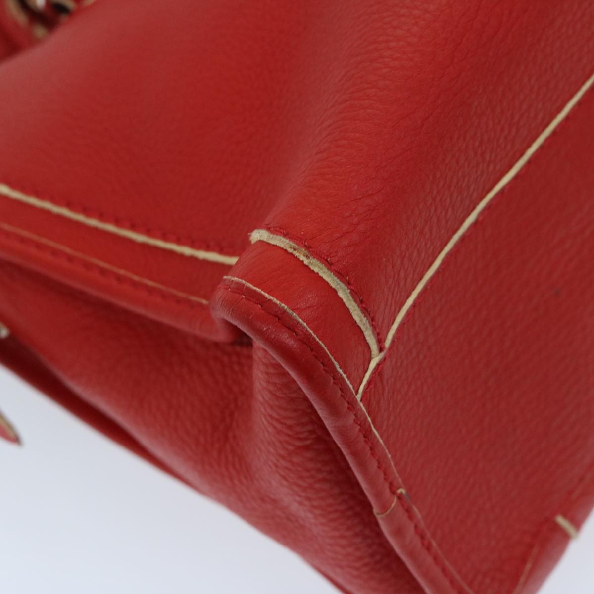 Balenciaga City Hand Bag Leather 2way Red 115748 | Designer Luxury Handbag