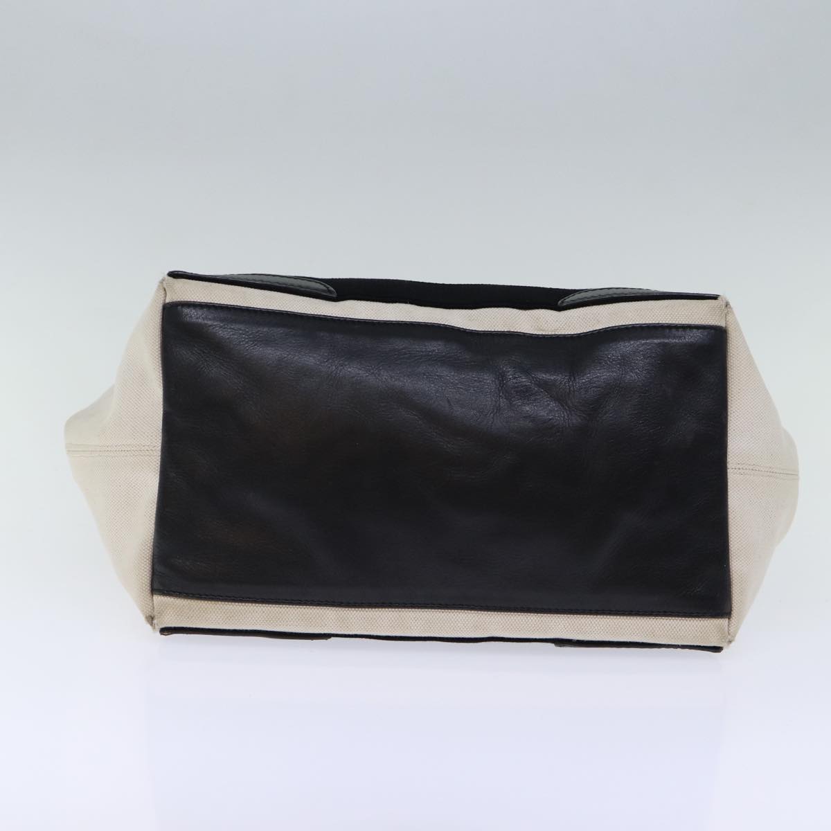 Balenciaga Cabas S Hand Bag Canvas White Black | Luxury Canvas Tote Bag
