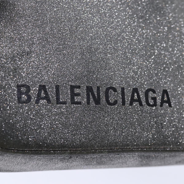 Balenciaga Triangle Duffle Clutch Bag Leather Gray 476976 — Designer Clutch Bag