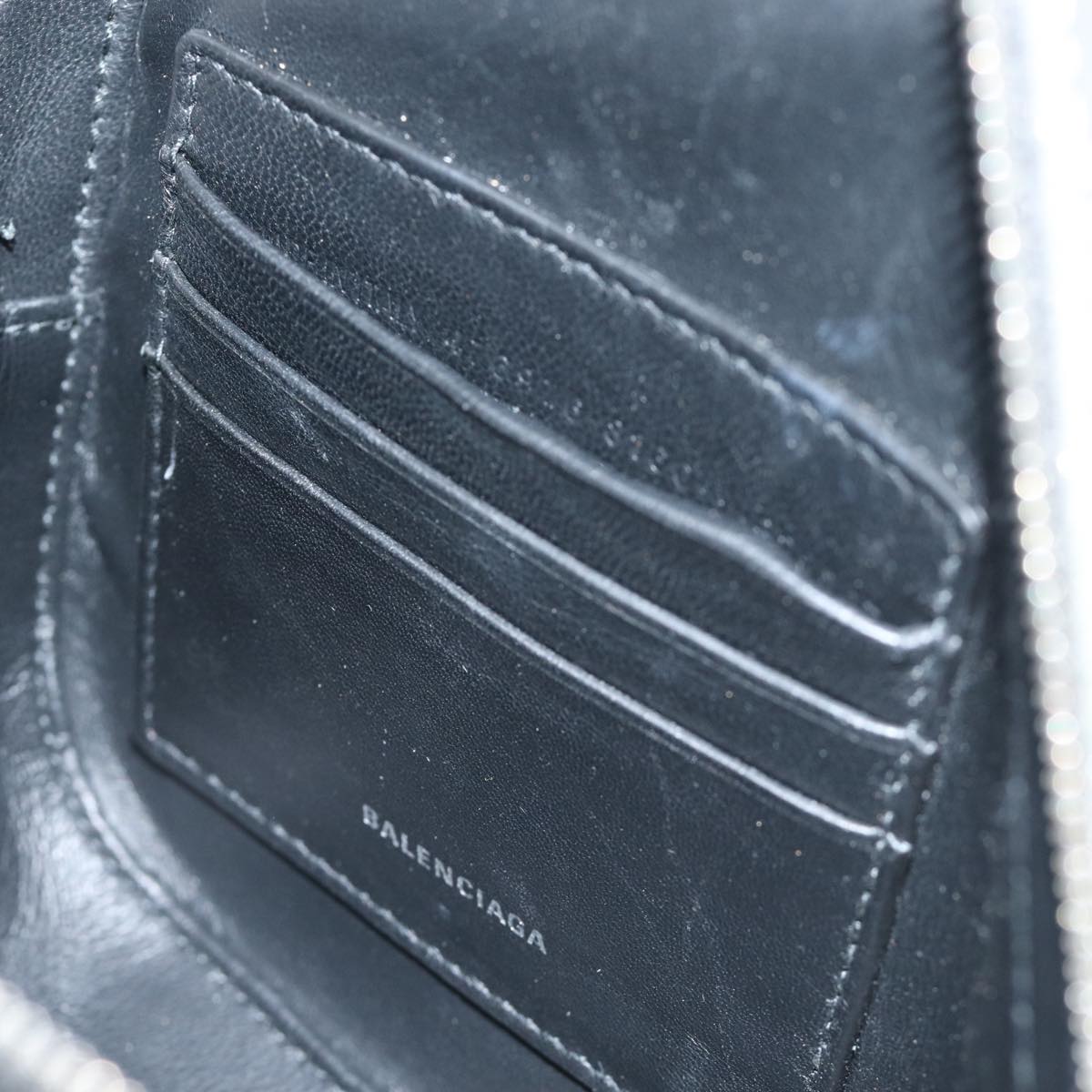 Balenciaga Triangle Duffle Clutch Bag Leather Gray 476976 — Designer Clutch Bag