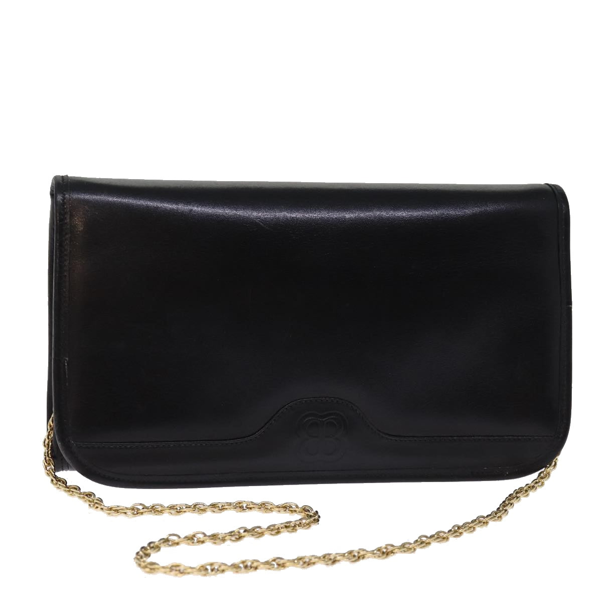 Balenciaga Chain Shoulder Bag Leather Black — Designer Shoulder Bag