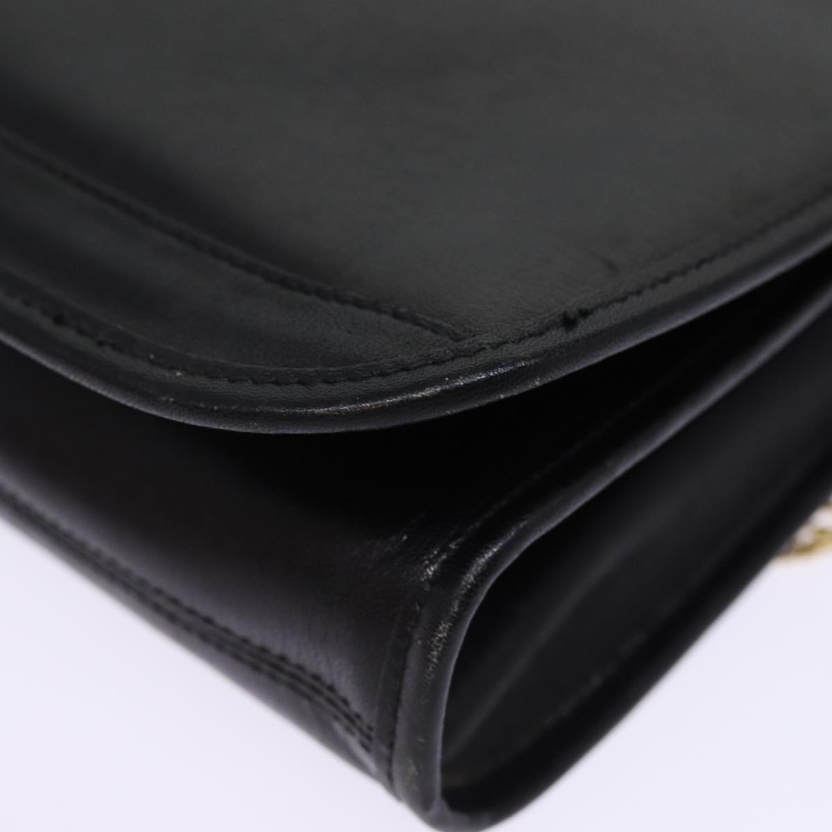Balenciaga Chain Shoulder Bag Leather Black — Designer Shoulder Bag