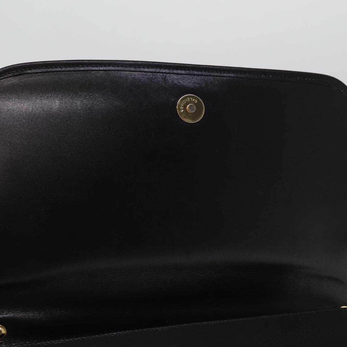 Balenciaga Chain Shoulder Bag Leather Black — Designer Shoulder Bag