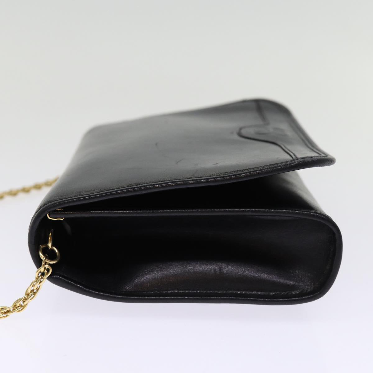 Balenciaga Chain Shoulder Bag Leather Black — Designer Shoulder Bag